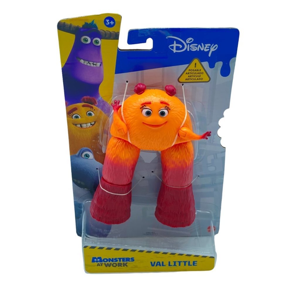 New Disney Val Little Mechanic Assistant Monsters Inc University At Work Toy NIB